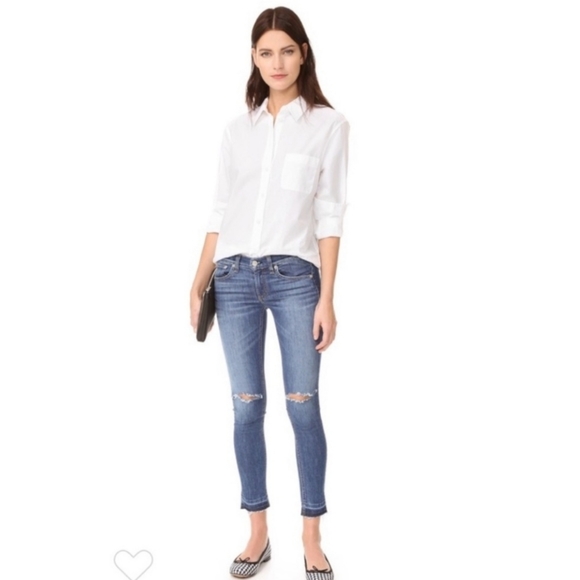 NWOT RAG & BONE CAPRI DENIM SIZE 25 - Picture 2 of 10